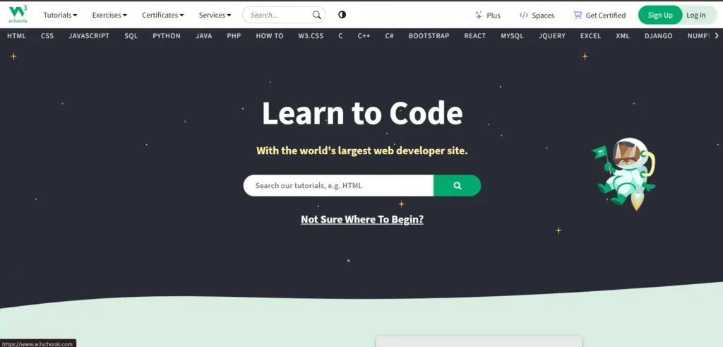 W3Schools | blogs by blorence